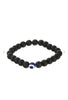 PD Enterprise Black Evil Eye Beaded Bracelet Unisex