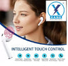 XANK TWS i12 Bluetooth Earphone with Portable Charging Case (White, True Wireless)