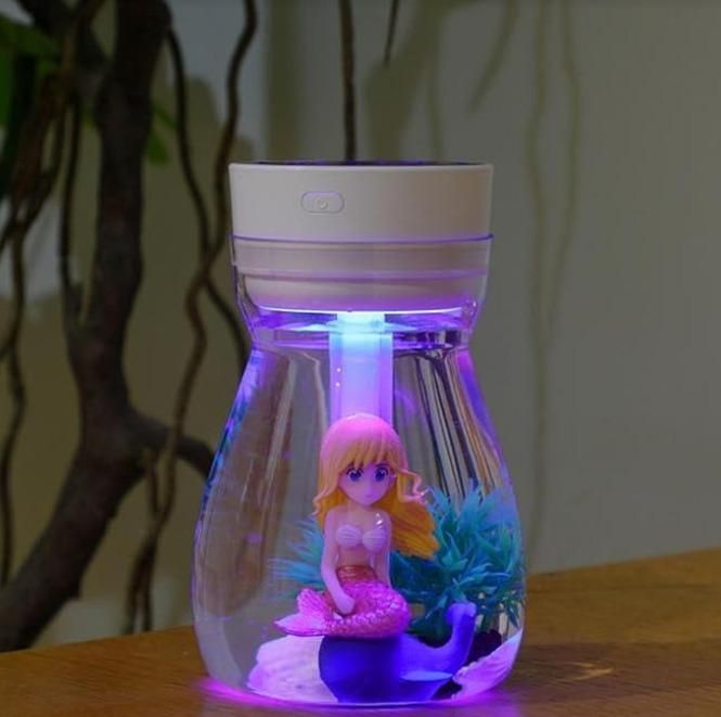 Mermaid USB Cool Mist Humidifier (Pack Of 1)